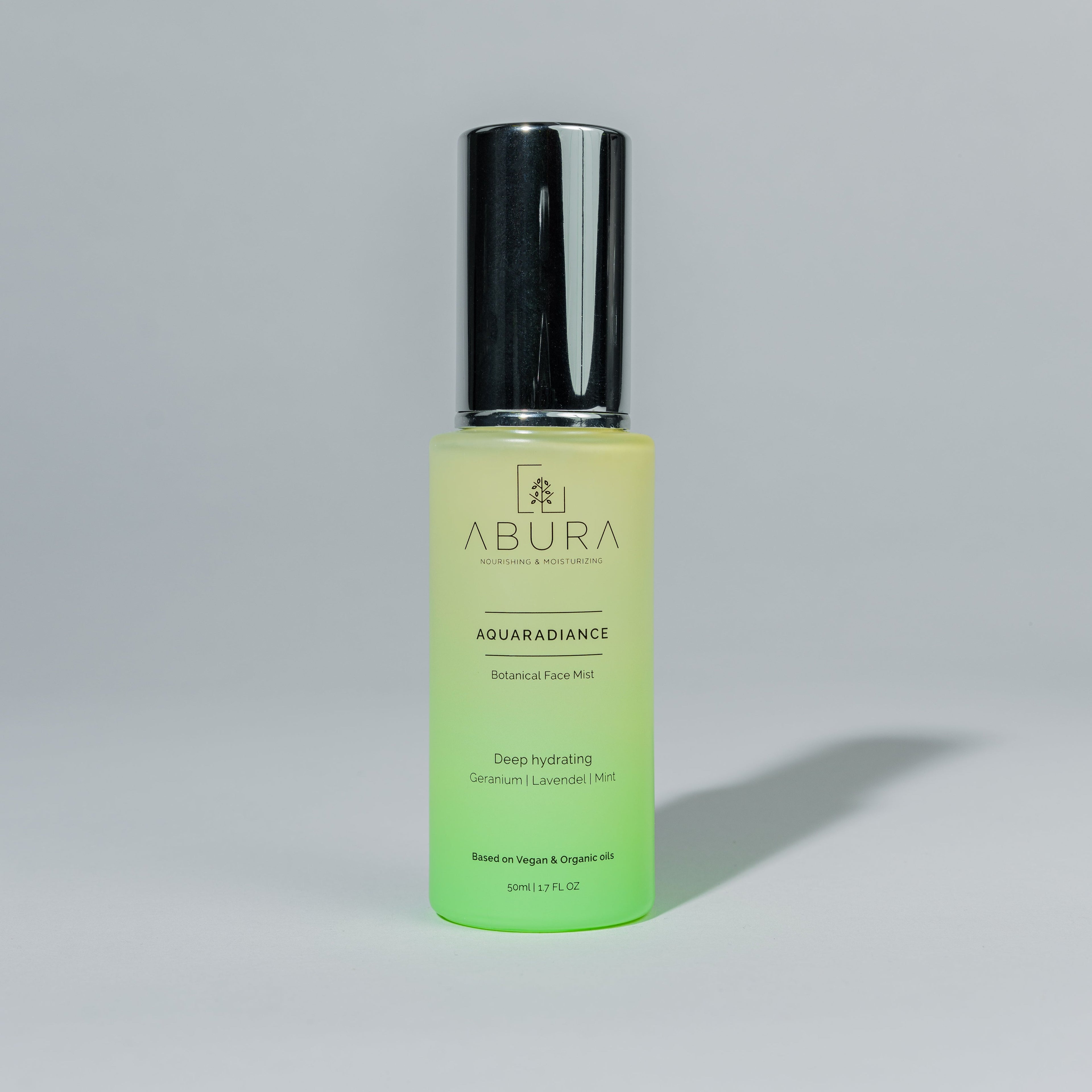 Abura Face Mist – hydraterende natuurlijke gezichtsmist voor alle huidtypes, vegan en organisch