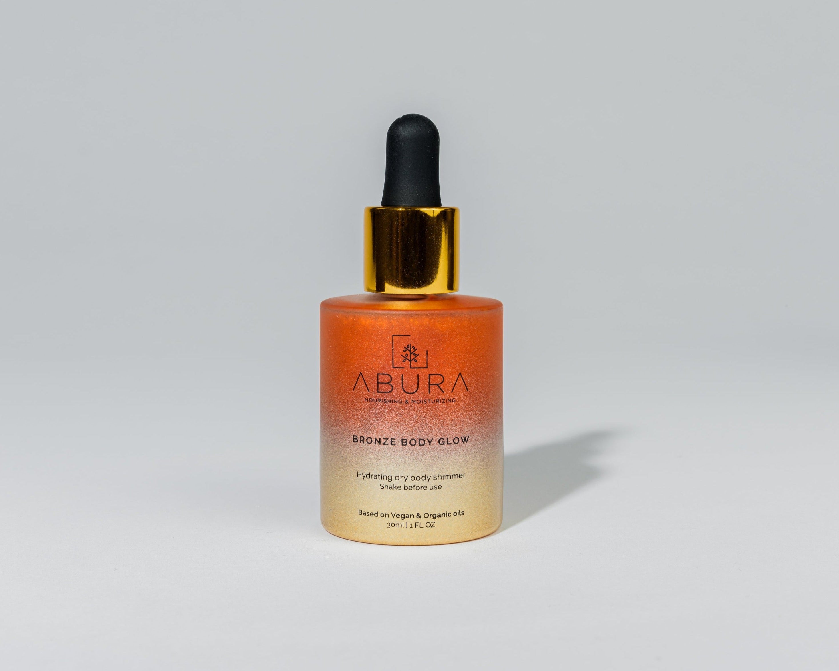 Bronze Body Glow • Organiskt skimmer för torr kropp • Bronzer • Vegansk | Cosmos Organic-certifierad | Alla hudtyper