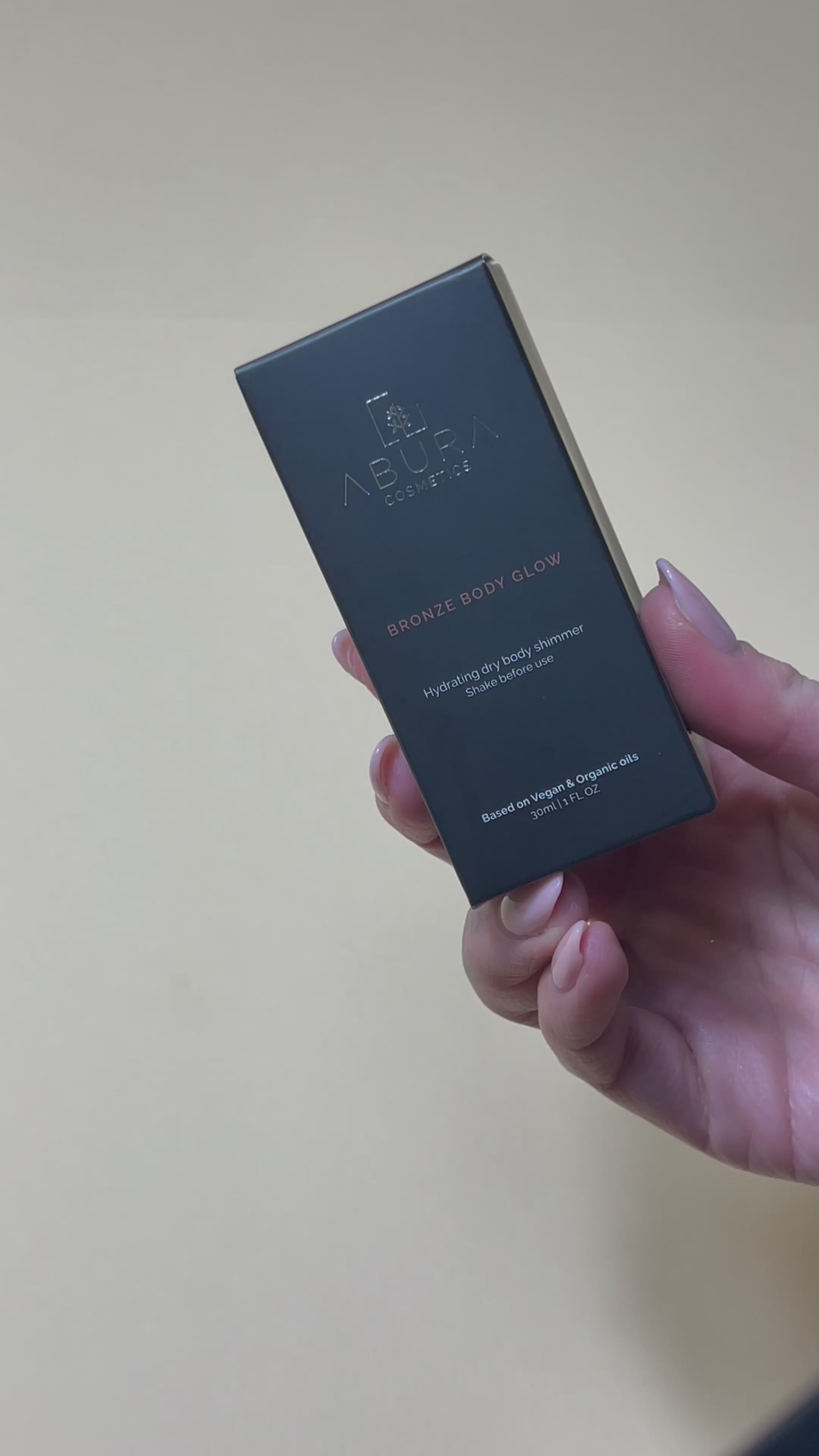 Bronze Body Glow • Organiskt skimmer för torr kropp • Bronzer • Vegansk | Cosmos Organic-certifierad | Alla hudtyper